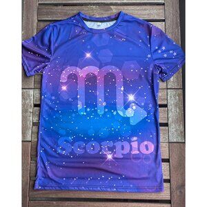 💜NWOT Scorpio Zodiac Sublimation Print Tee